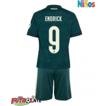 Camiseta Real Madrid Endrick #9 Visitante Equipación para niños 2026-27 manga corta (+ pantalones cortos)
